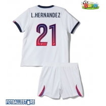 Paris Saint-Germain Lucas Hernandez #21 Bortedraktsett Barn 2026-27 Kortermet (+ Korte bukser)